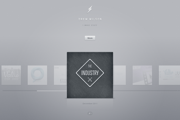 Drew Wilson website preview